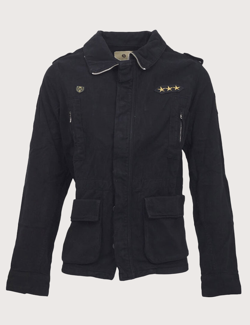 ATELIER BOHÈME VESTE SAHARIENNE VANINA NOIRE