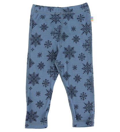Joha Leggings - Wolle - Blau