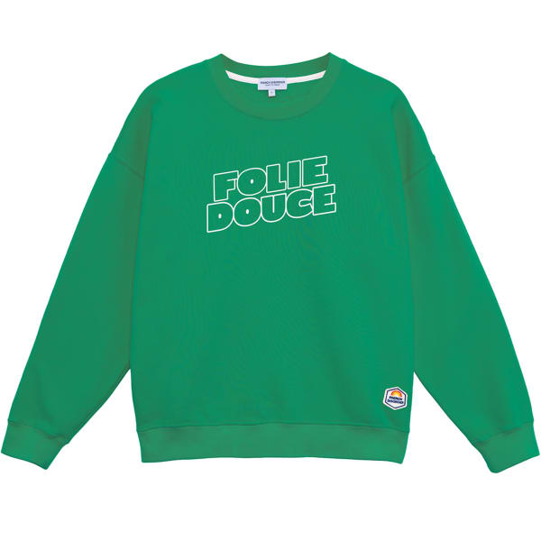 Sweatshirt FRENCH DISORDER ROSIE FOLIE DOUCE W GREEN