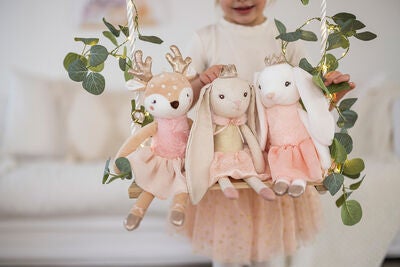 Teddykompaniet Ballerinas Kosedyr Line Kanin 40 cm
