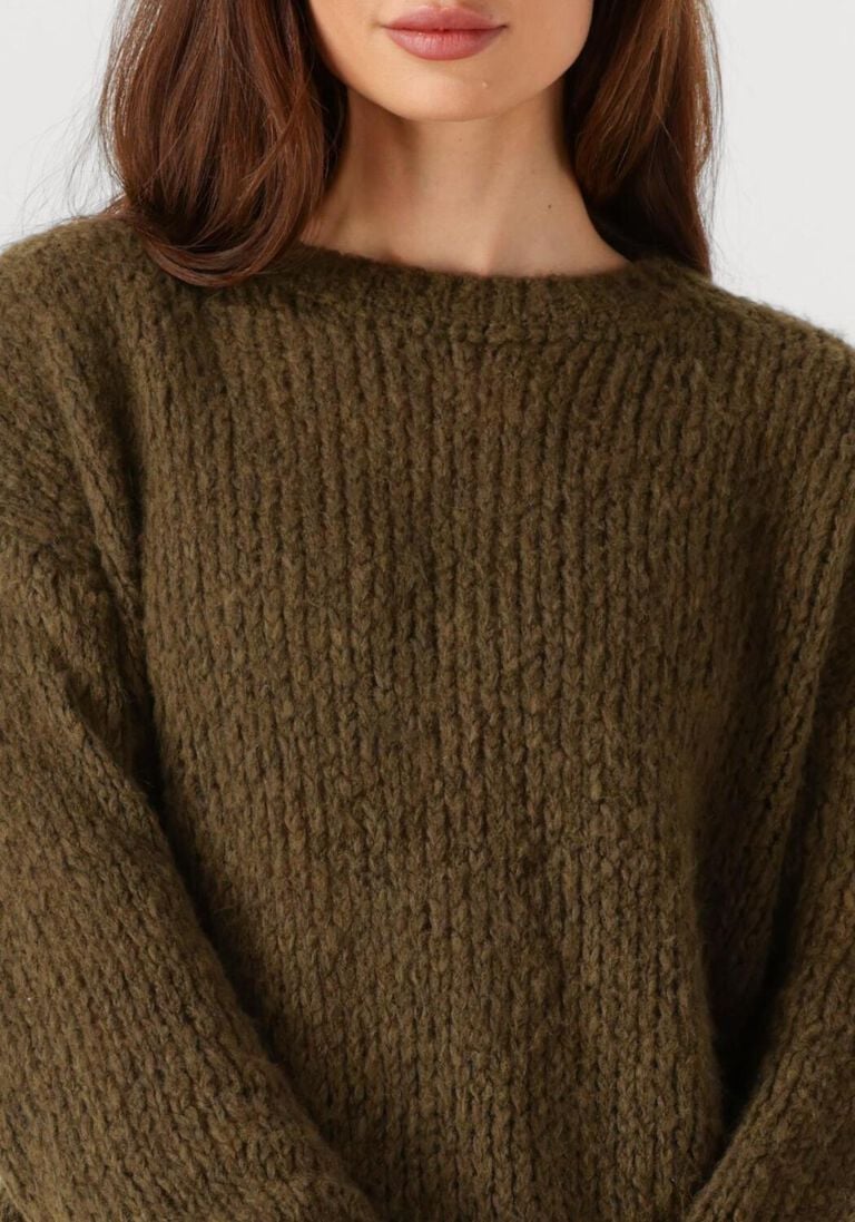 groene penn & ink trui jumper w25l246