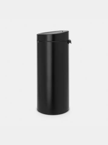 Touch Bin New afvalemmer, 30L, kunststof binnenemmer - Matt Black