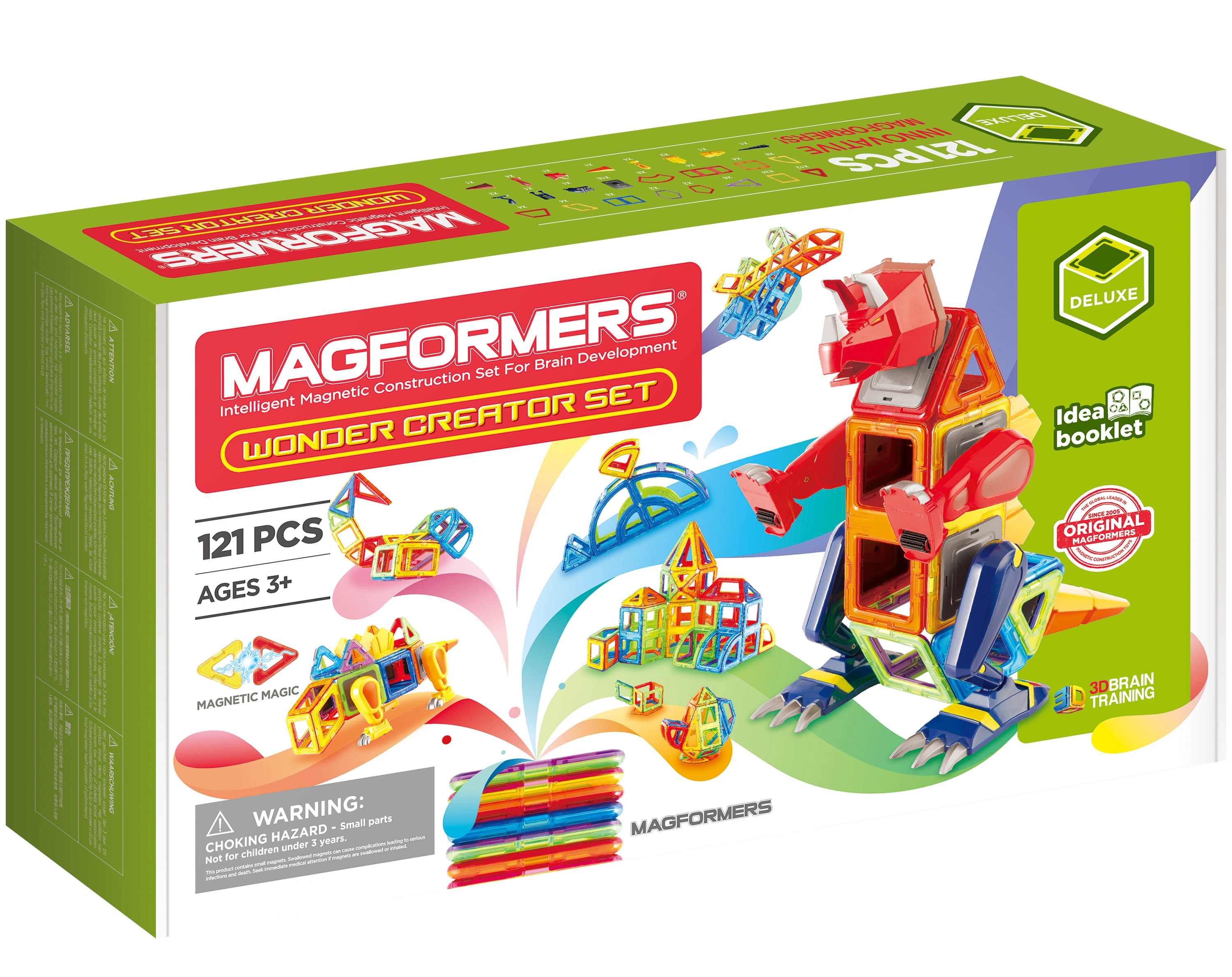 Magnet-Bausatz WONDER CREATOR SET 121-teilig