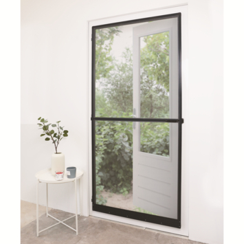 OK vaste hordeur antraciet 100x210 cm