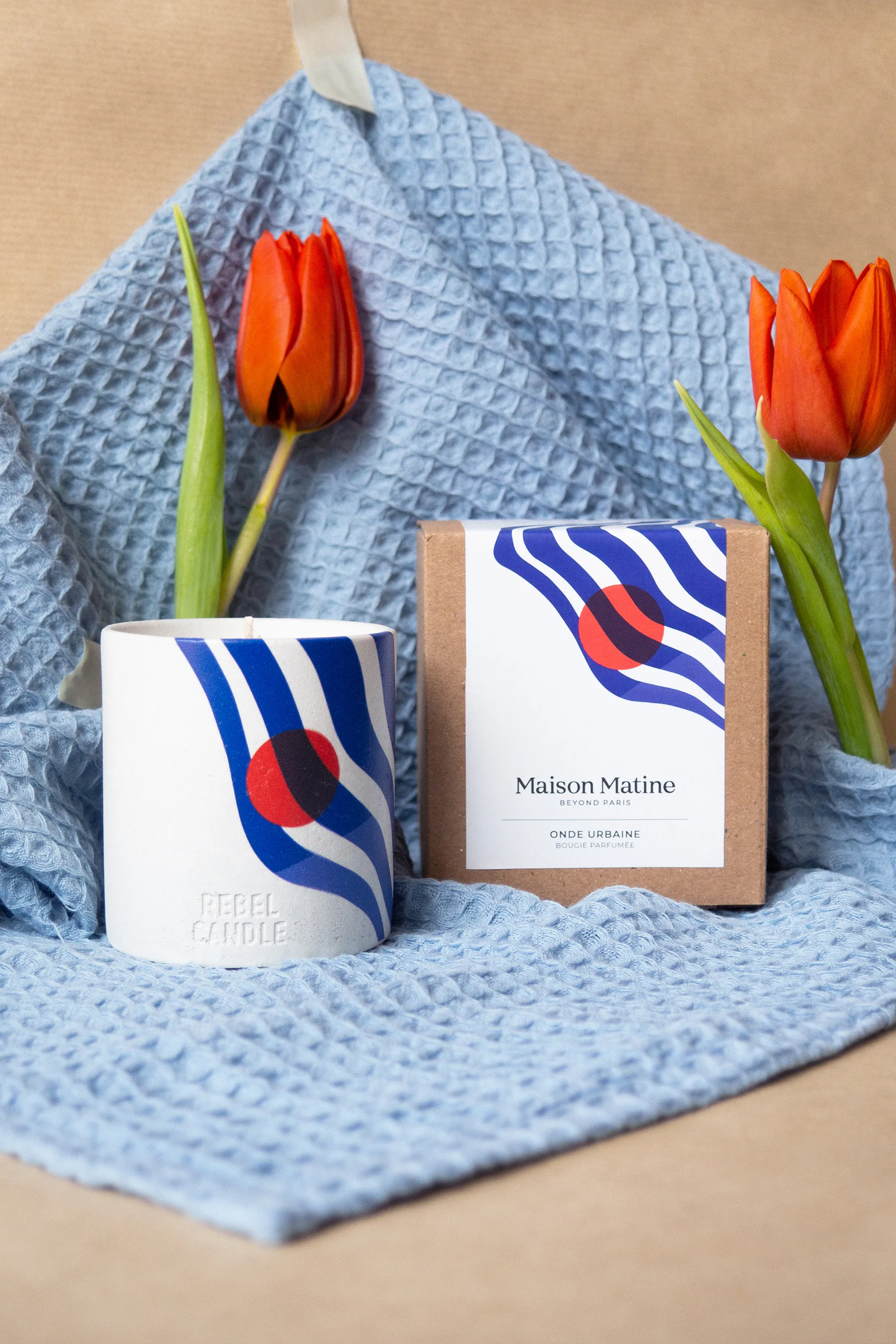 Maison Matine Bougie parfumée Onde Urbaine-160 g