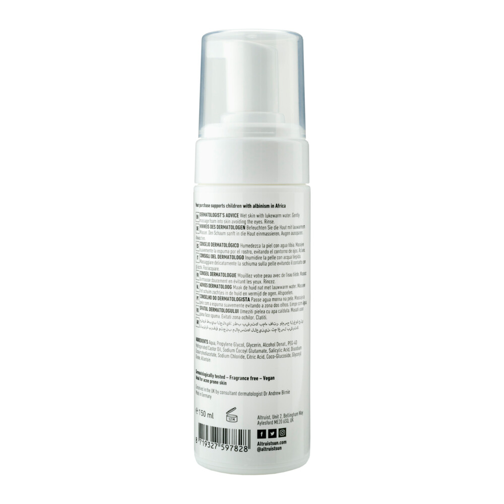 Altruist Cleansing Foam 2% Salicyclic Acid150 ml