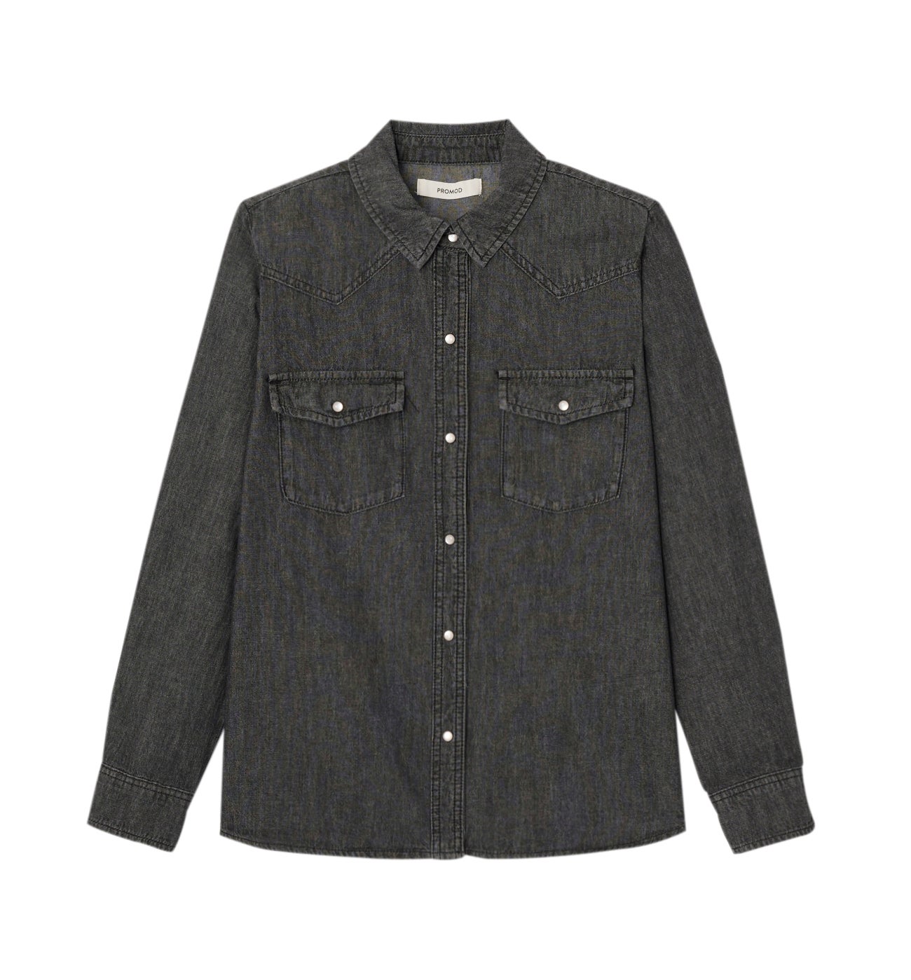 Chemise en jean Femme - Jeans gris