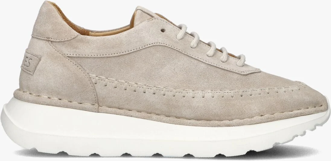 SHABBIES beige shabbies lage sneakers santi run