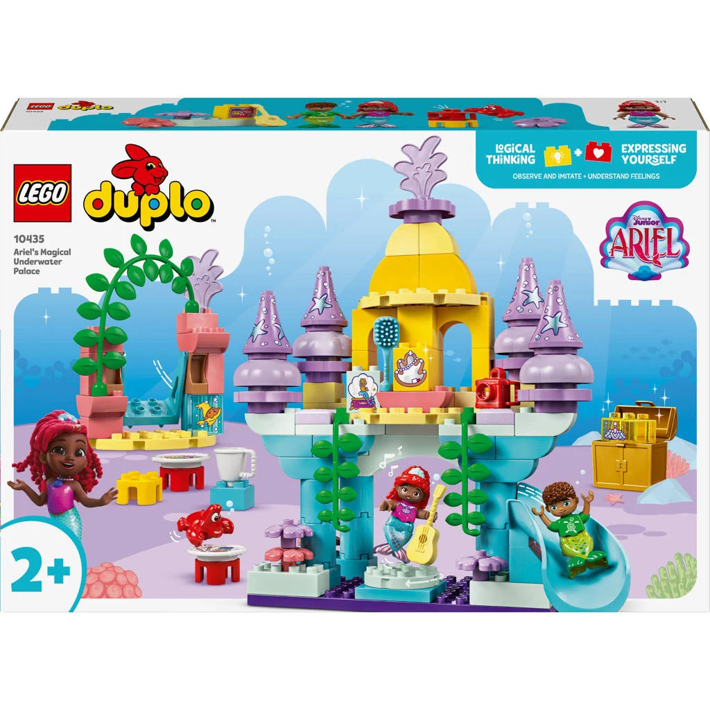 Super leuke set!Disney Ariëls magische onderwaterpaleis Bouwbaar Speelgoed voor Peuters 10435