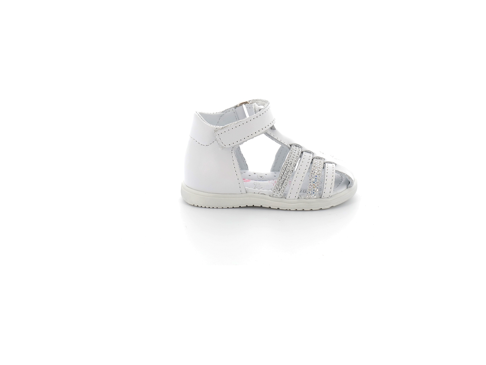 Bopy-ROCLETA Cuir Blanc Argent