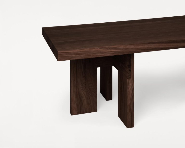 Frama Farmhouse Trestle eettafel 220x80 naturel