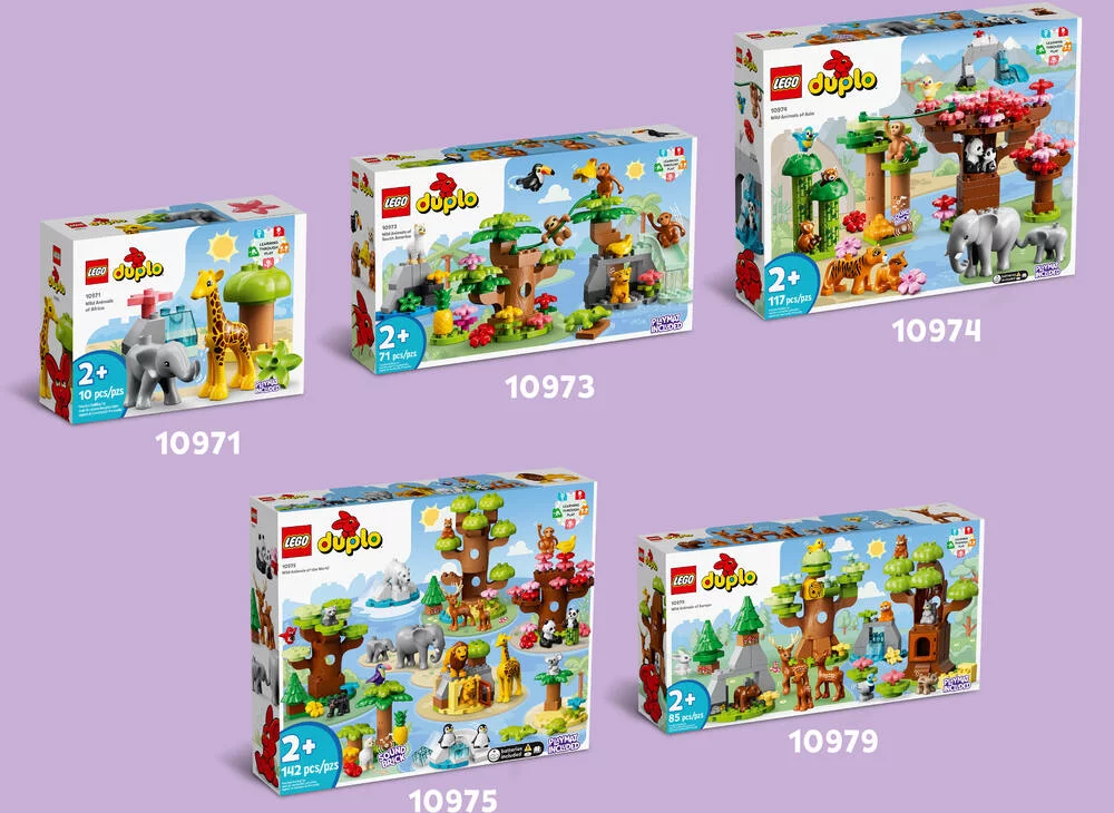 LEGO®DUPLO 10972 - ANIMAUX SAUVAGES DE L’OCEAN