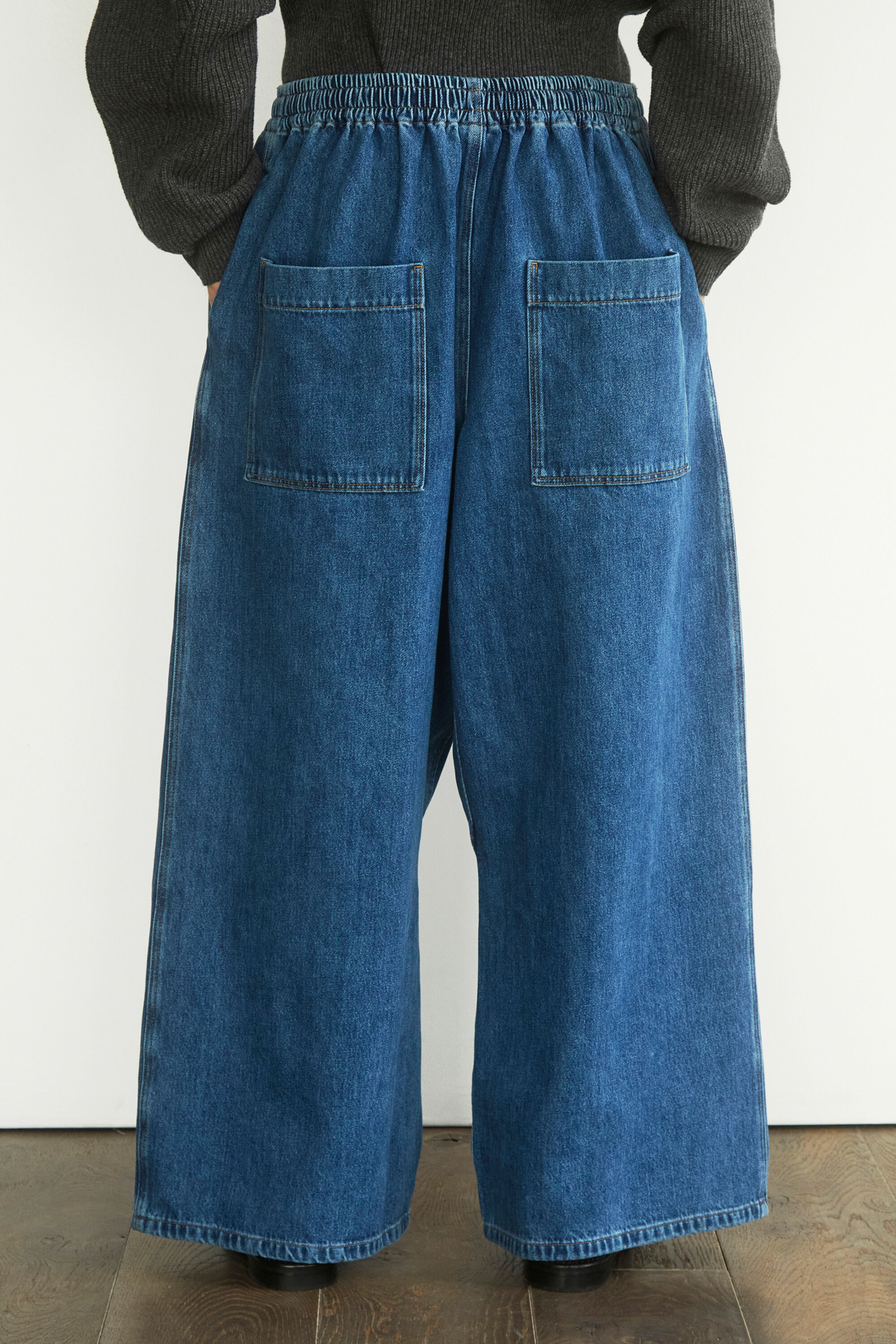 Calça jeans Hed Mayner de perna super larga