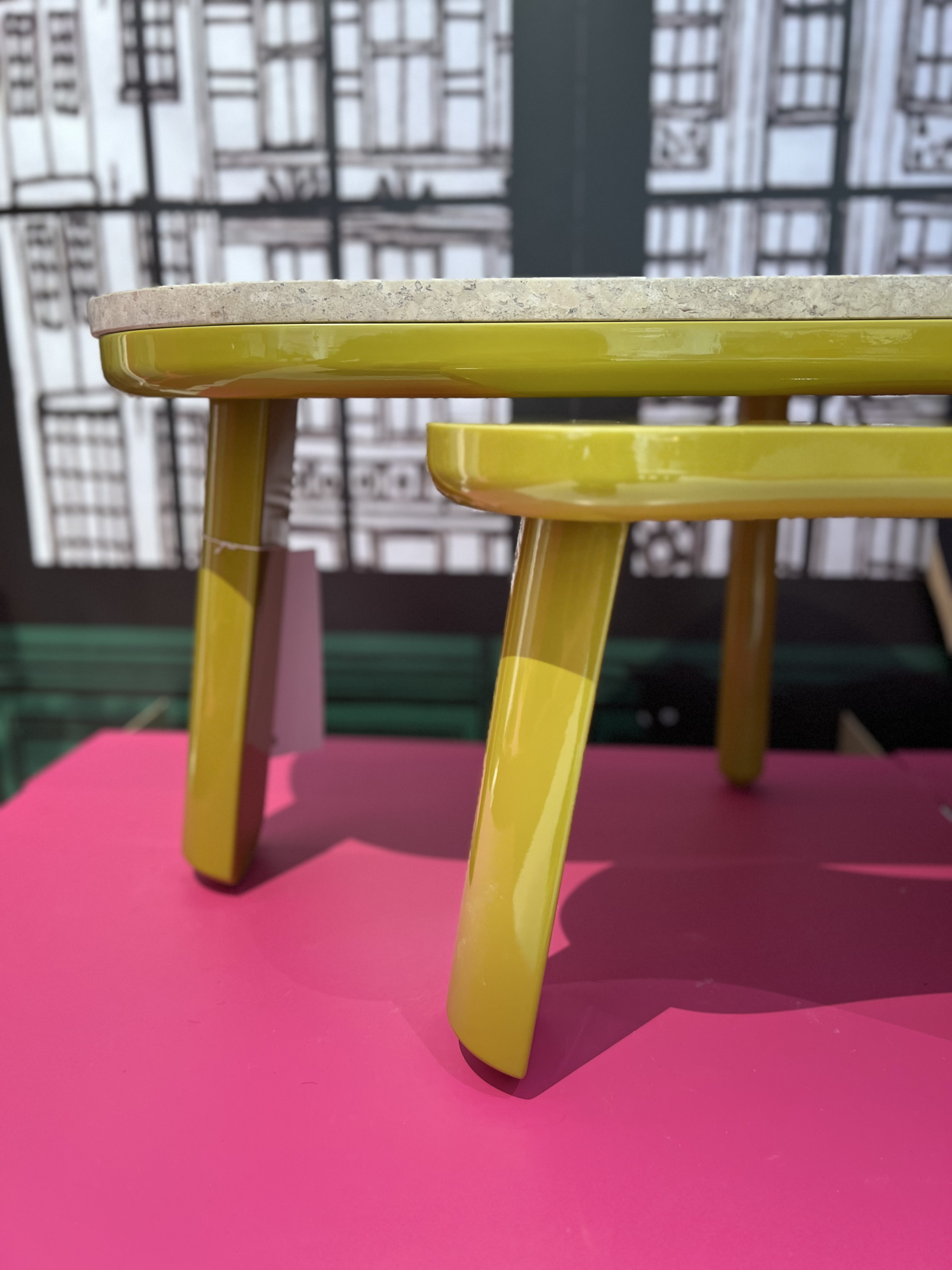 Salontafel Druppel – set van 2 Druppel Salontafel Set