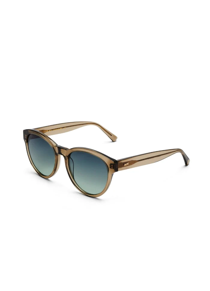 MessyWeekend  Rita solbrille - Bottel Green