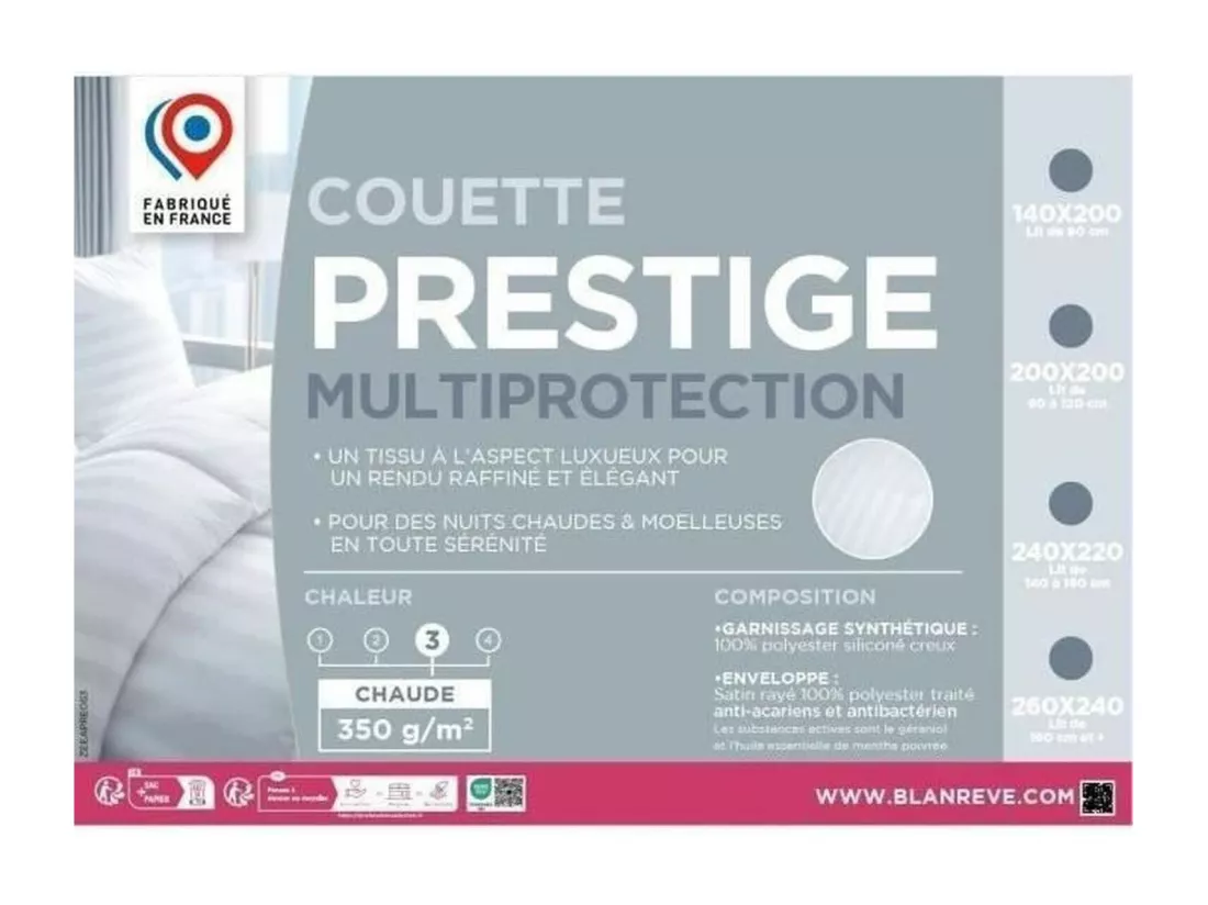 Couette 220 x 240 cm