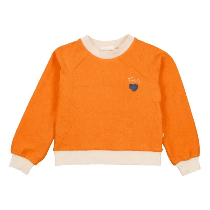 the new society Sweat Compton Eponge | Orange