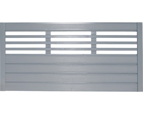 Konsta Style voortuinhek 180 x 90 cm basaltgrijs