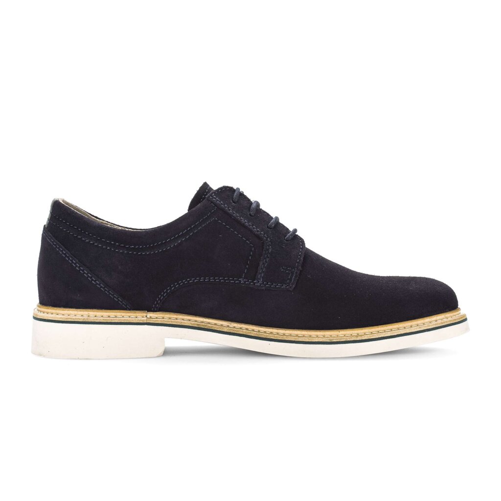 Veterschoen blauw