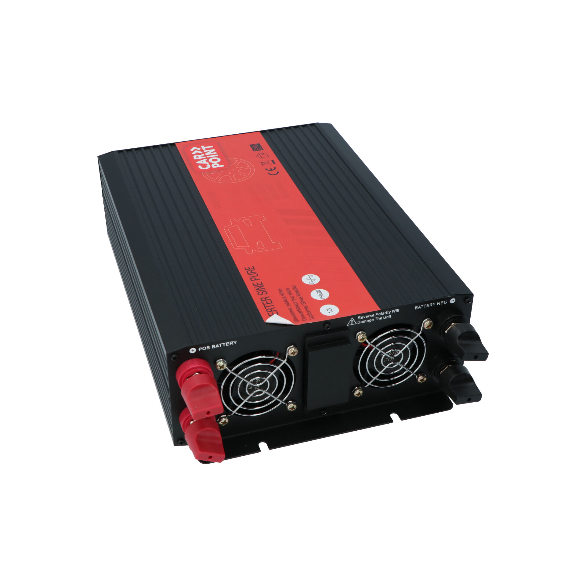 Carpoint Pure Sinus omvormer - 1500 watt