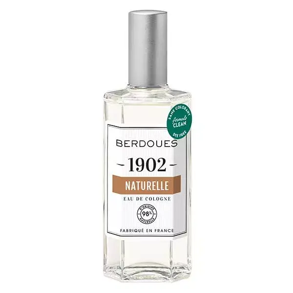 Berdoues 1902 Natural Eau de Colônia 98% Natural 125ml