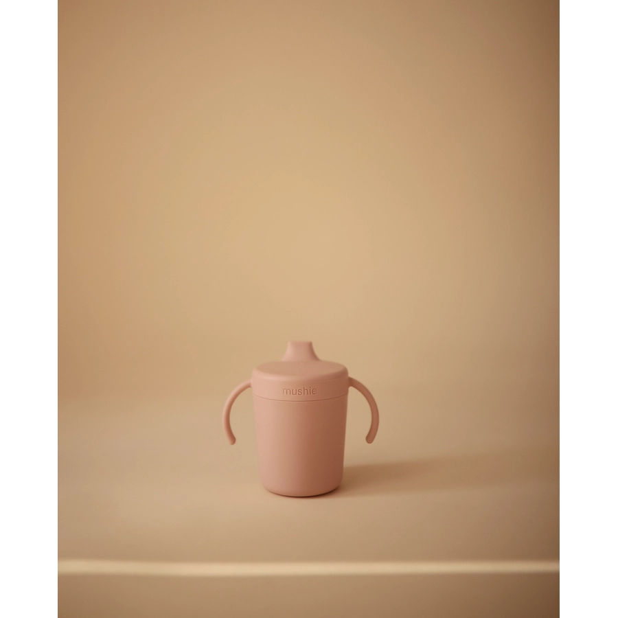 mushie Schnabeltasse blush