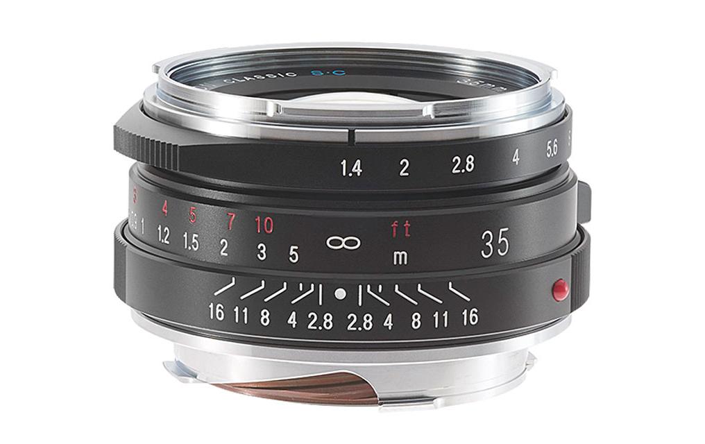 Festbrennweite Nokton 35mm F/1.4 MC VM II Schwarz – Leica M<br>Standard-Festbrennweite