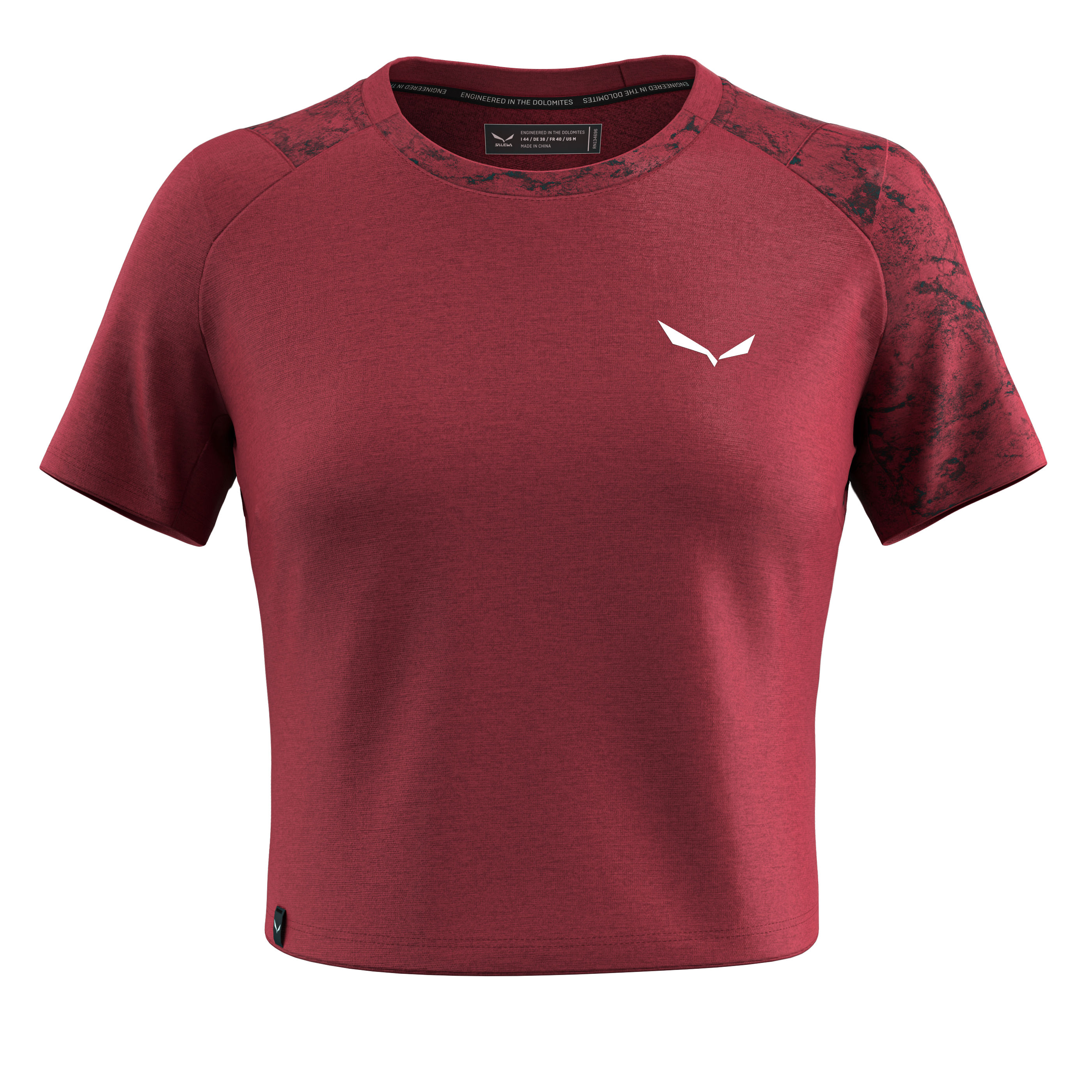 Lavaredo Hemp Cropped T-Shirt Damen