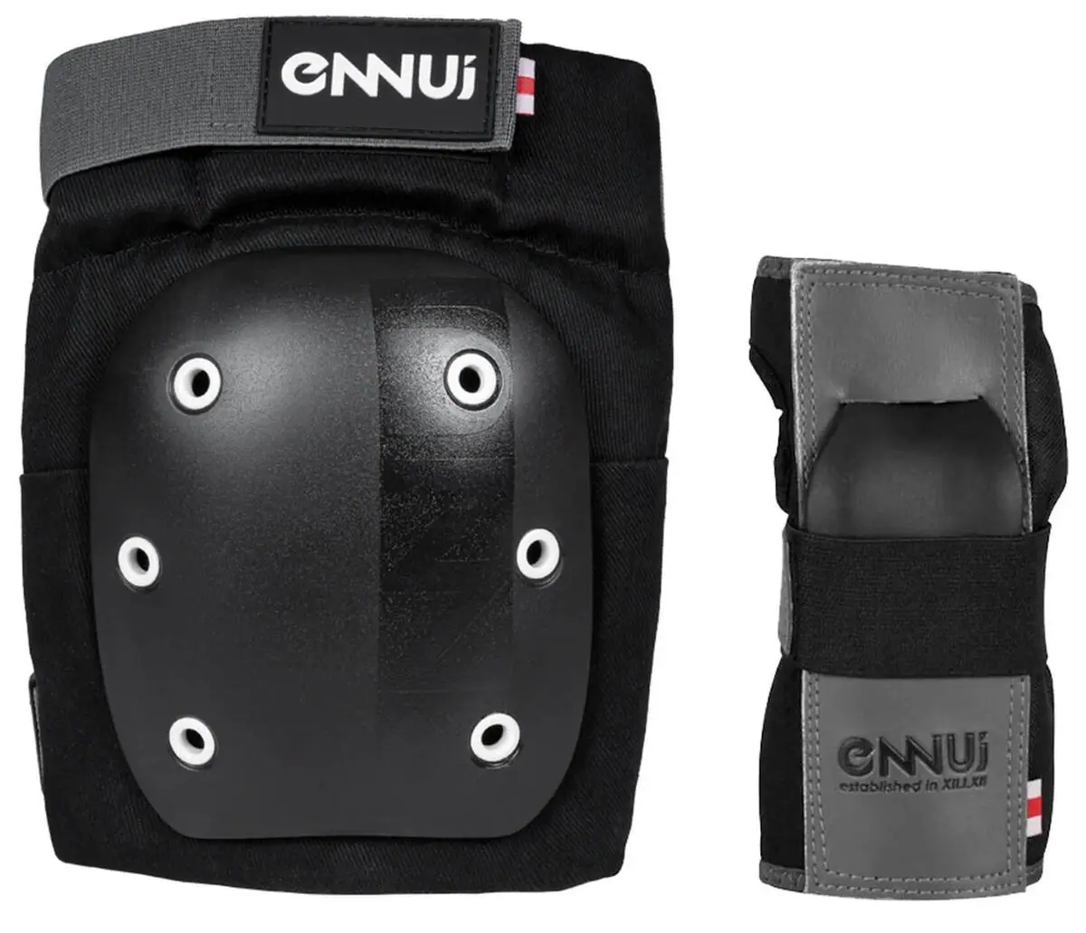 Ennui Street Dual-Pack - Knæbeskyttere Rulleskøjter | SkatePro