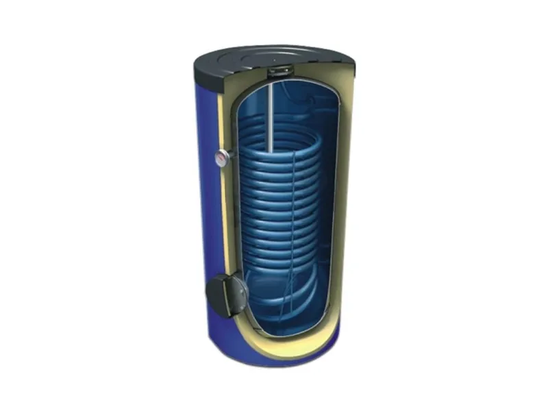 Vertical water heater with one DHW coil MAXI 3.2m2 - 300L