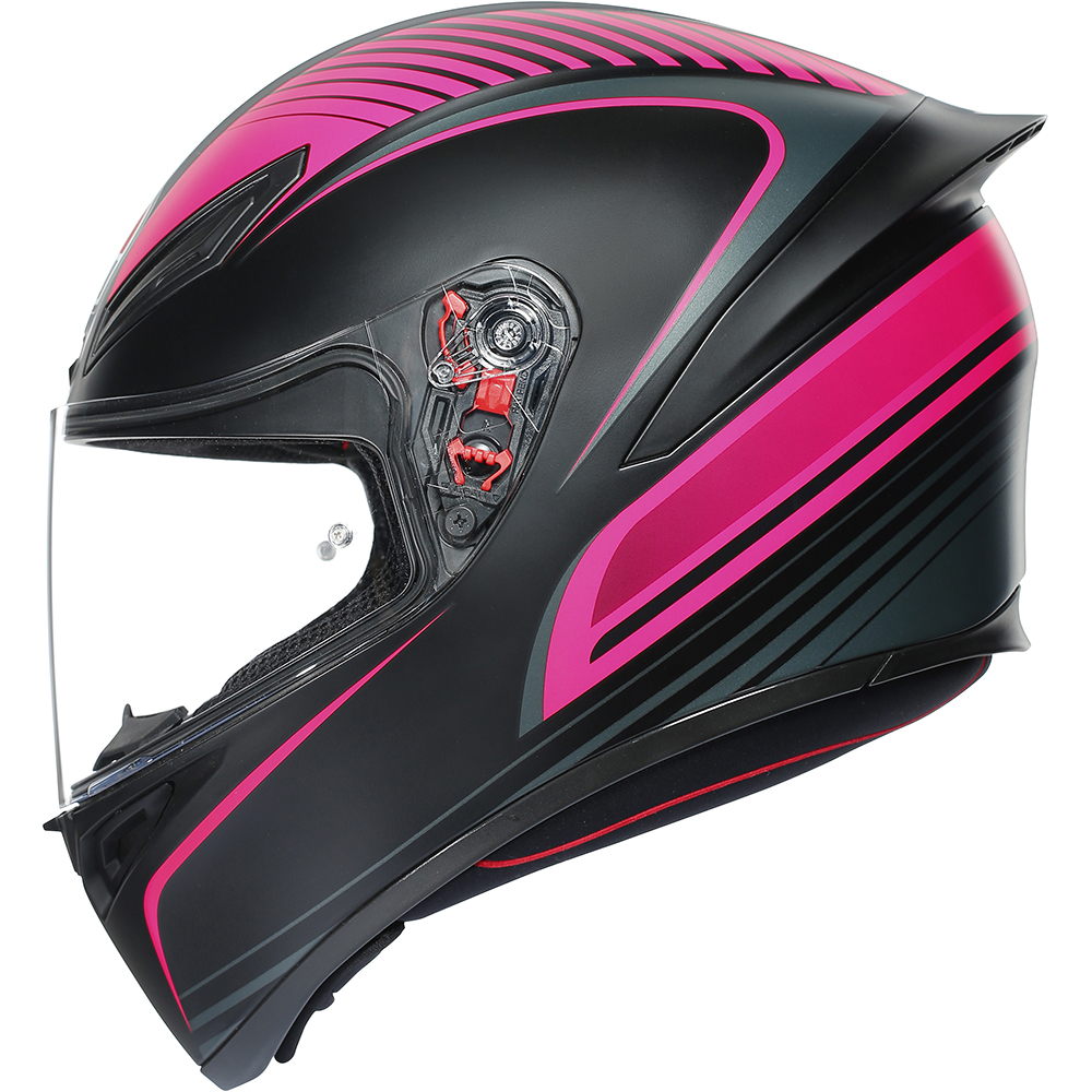 AGV - Casque K1 Warmup Noir / Rose
