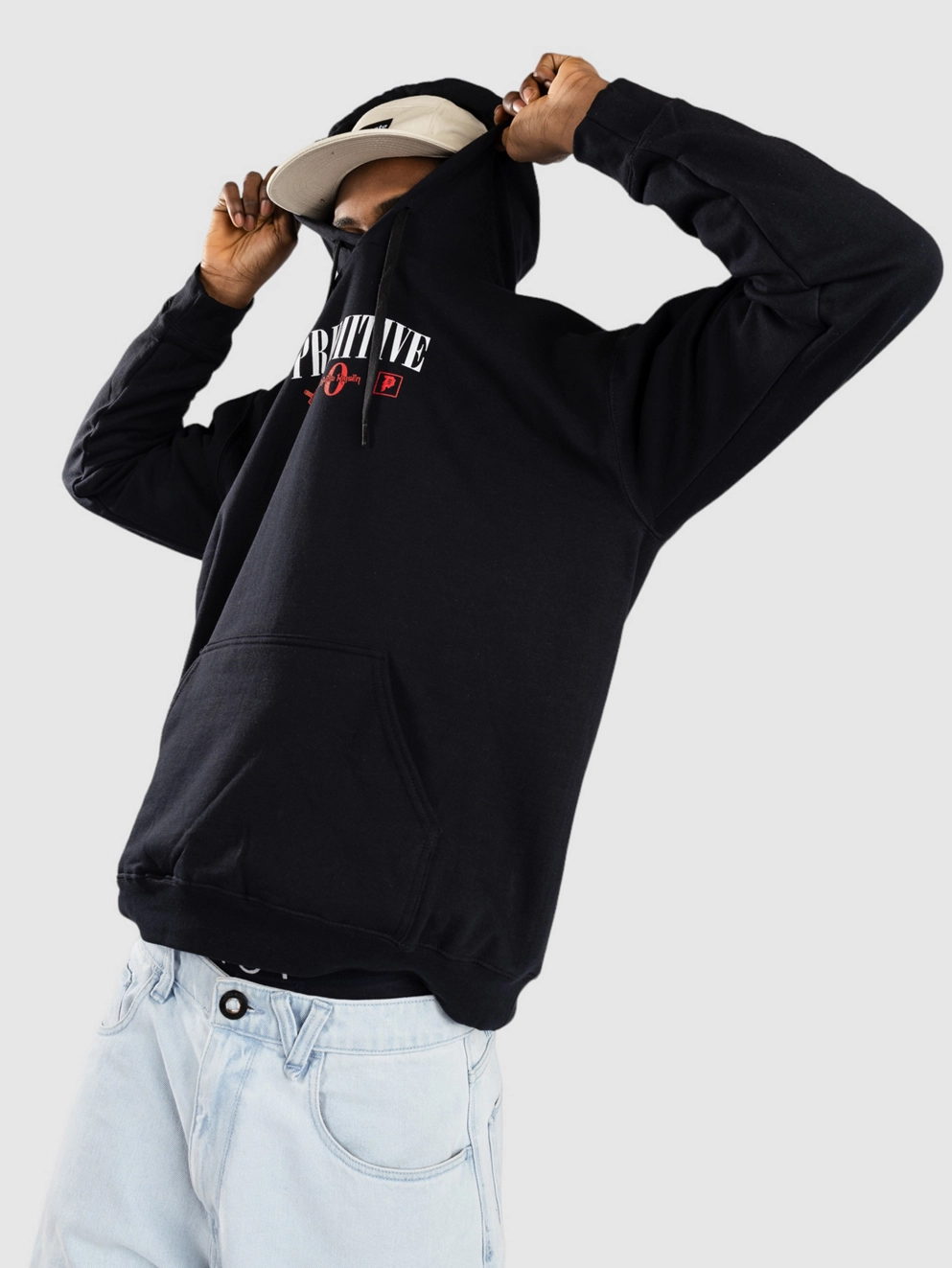 Primitive Yuta Hoodie black