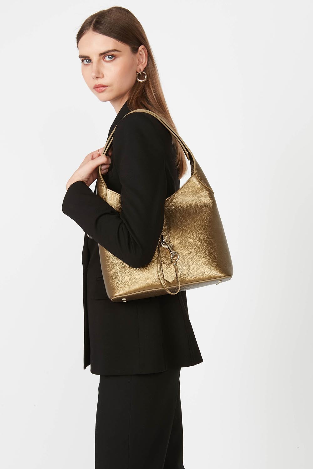 Foulonné Double Hook-Sac hobo