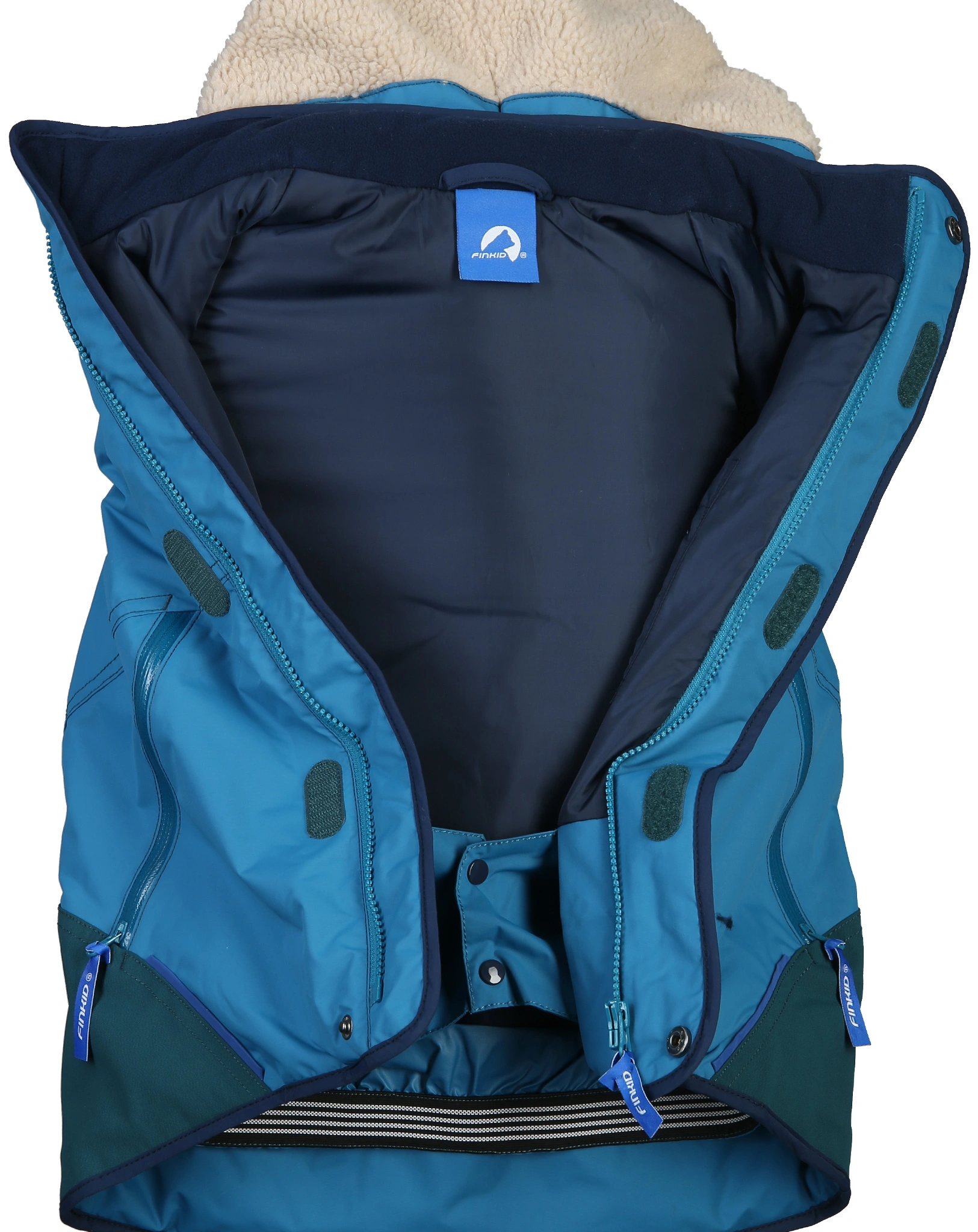 Winterparka TALVINEN HUSKY in seaport/navy