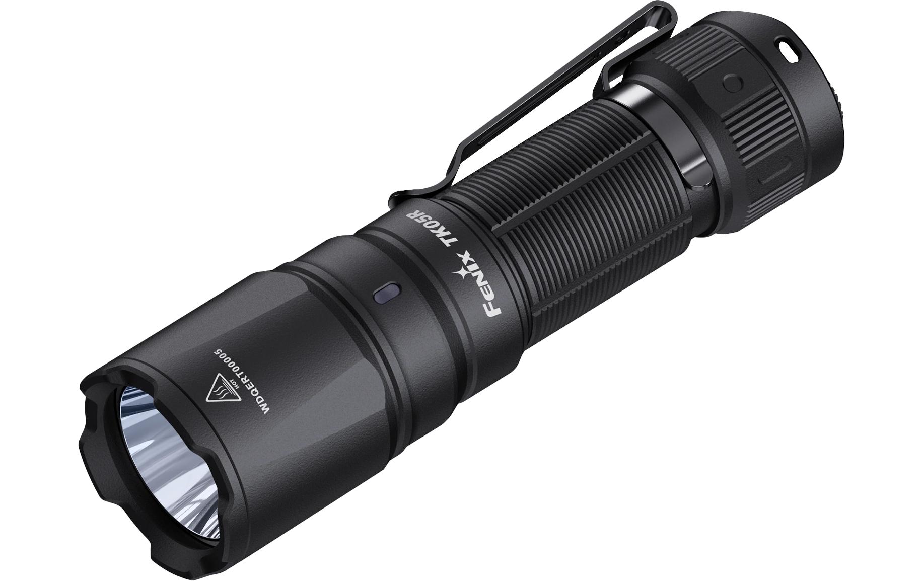 Taschenlampe TK05R SchwarzUltrakompakte taktische-Taschenlampe
