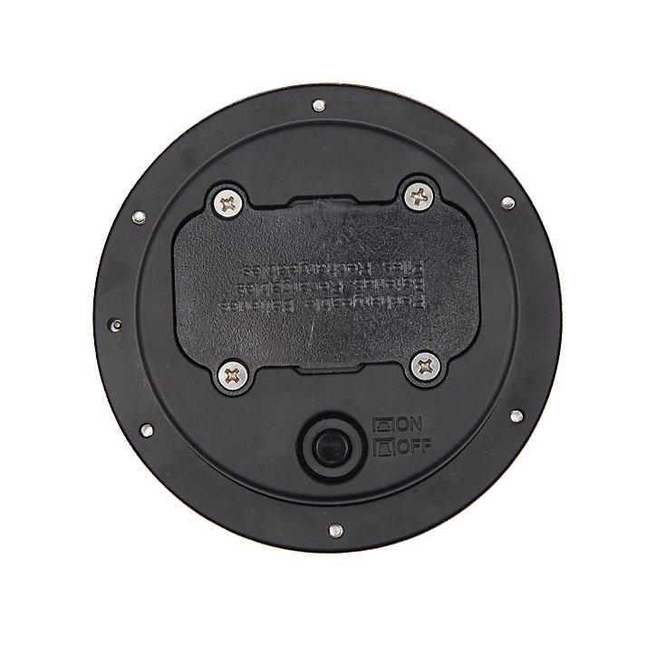 2 spots encastrable solaire Glend IP65 GoodHome lumière bleue
