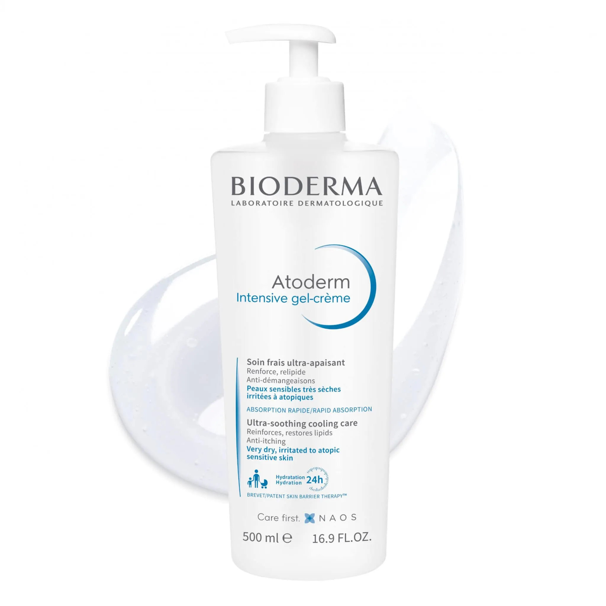 Bioderma Ensemble Atoderm Huile de Douche 1L +  Intensive Baume 500ml