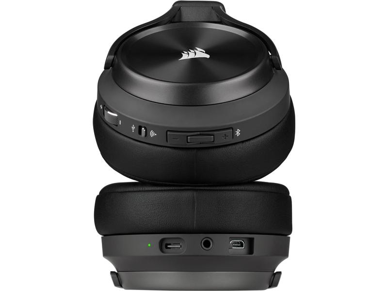 Corsair Headset Virtuoso RGB Wireless XT iCUE Schwarz Kabelloses Over-Ear Gaming-Headset