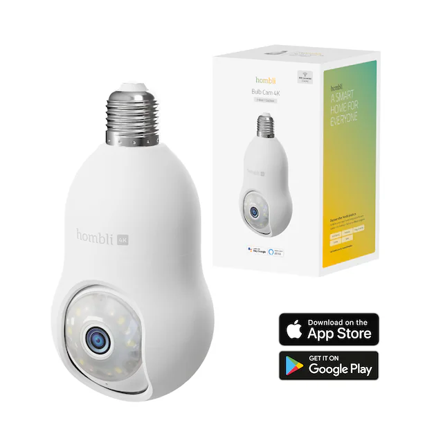 Hombli Überwachungskamera »Bulb Cam 4K« Aussenbereich
