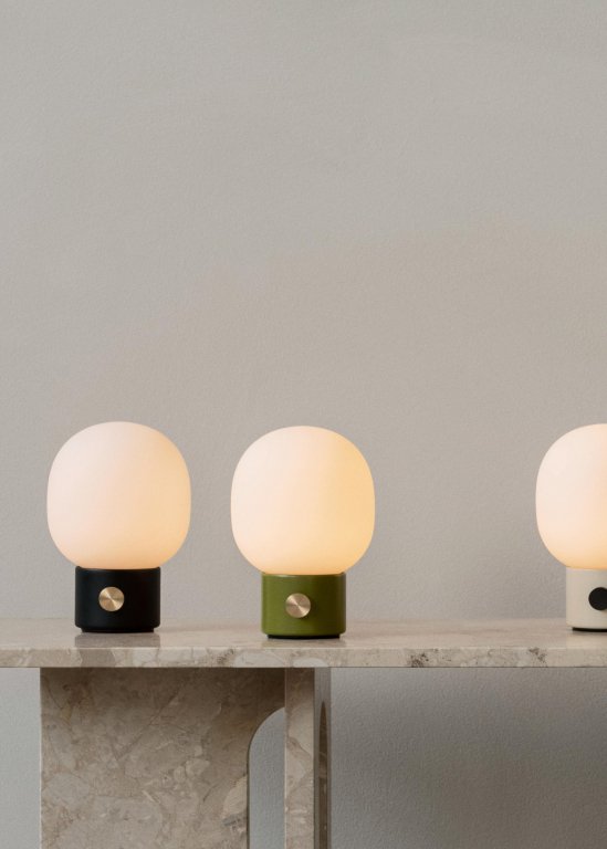 Audo Copenhagen JWDA tafellamp oplaadbaar Black
