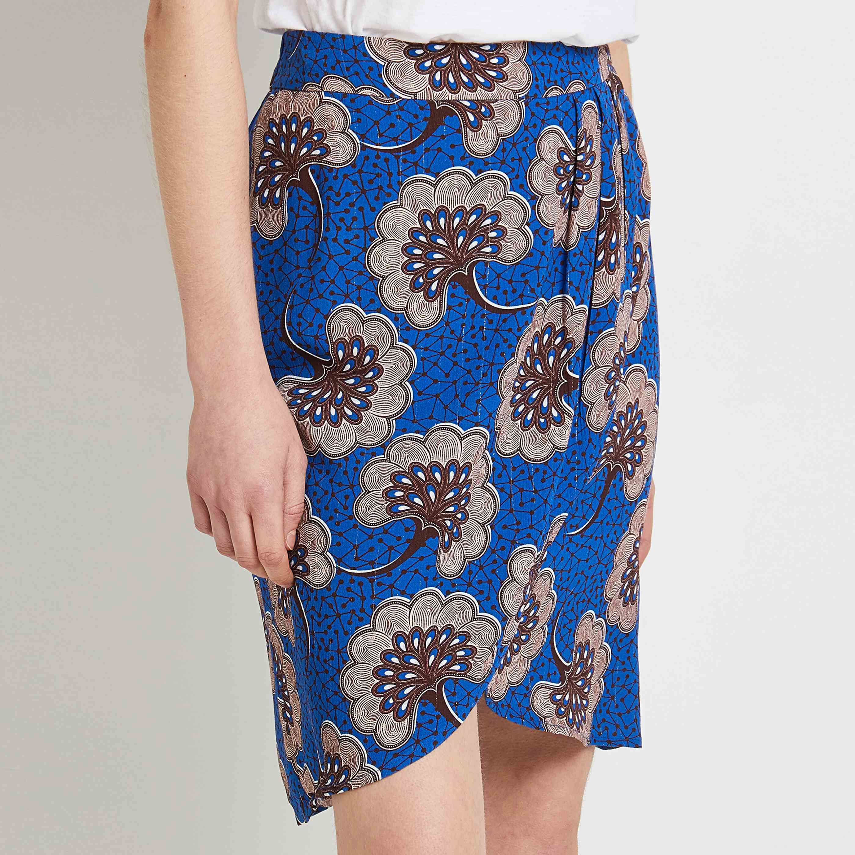 Jupe portefeuille femme - IMPRIME