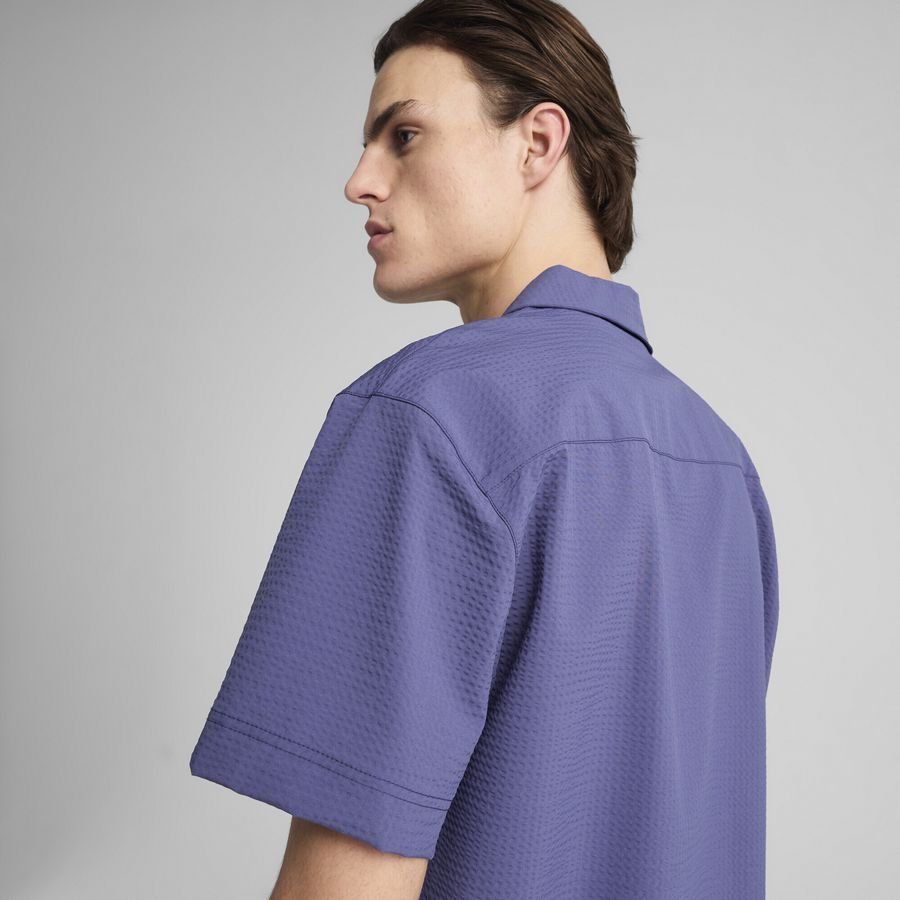 Puma WARDROBE ESS Relaxed Seersucker-Shirt