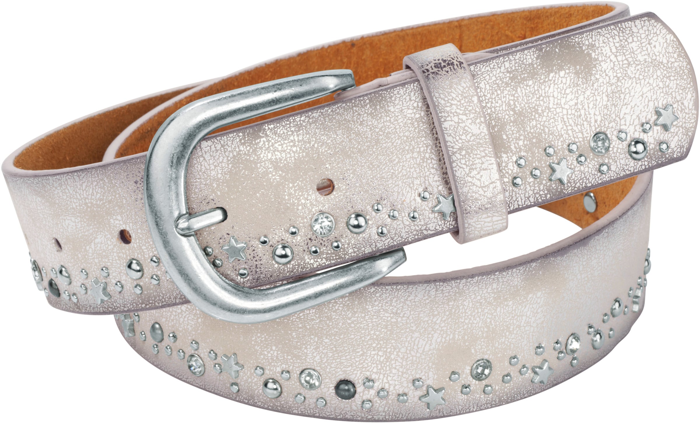 heine Gürtel in silberfarben-metallic