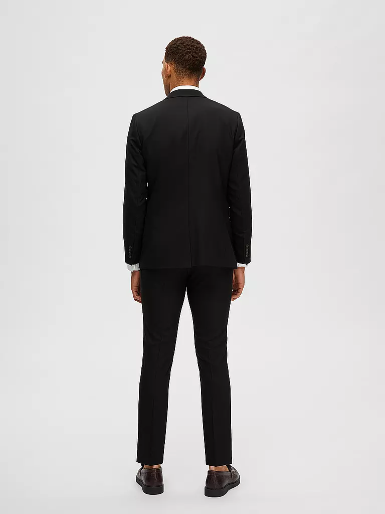 SELECTED Sakko Slim Fit SLHSLIM-NEIL schwarz