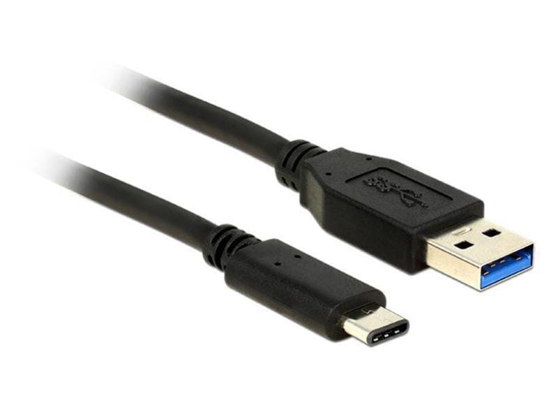 Delock USB 3.1-Kabel  USB A - USB C 0.5 m USB 3.1 Typ A Stecker zu USB 3.1 Typ-C Stecker, 0,5 m