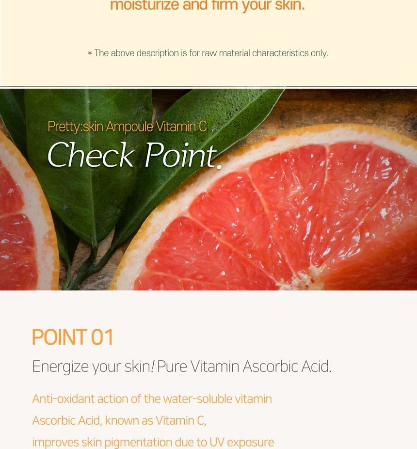 Mooie huid - Vitamine C Ampul