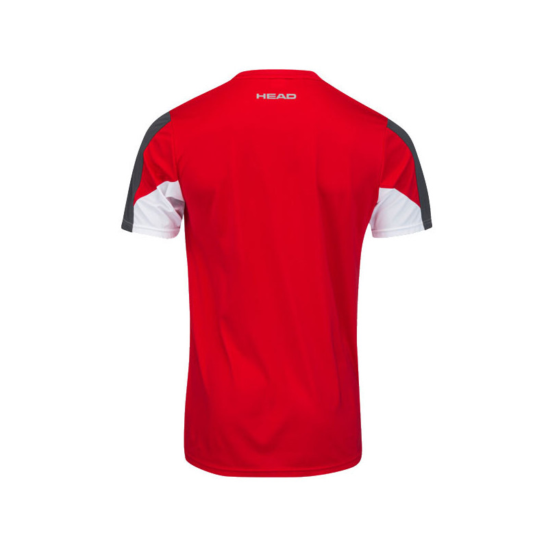 Tee-shirt de tennis Head club 22 rouge