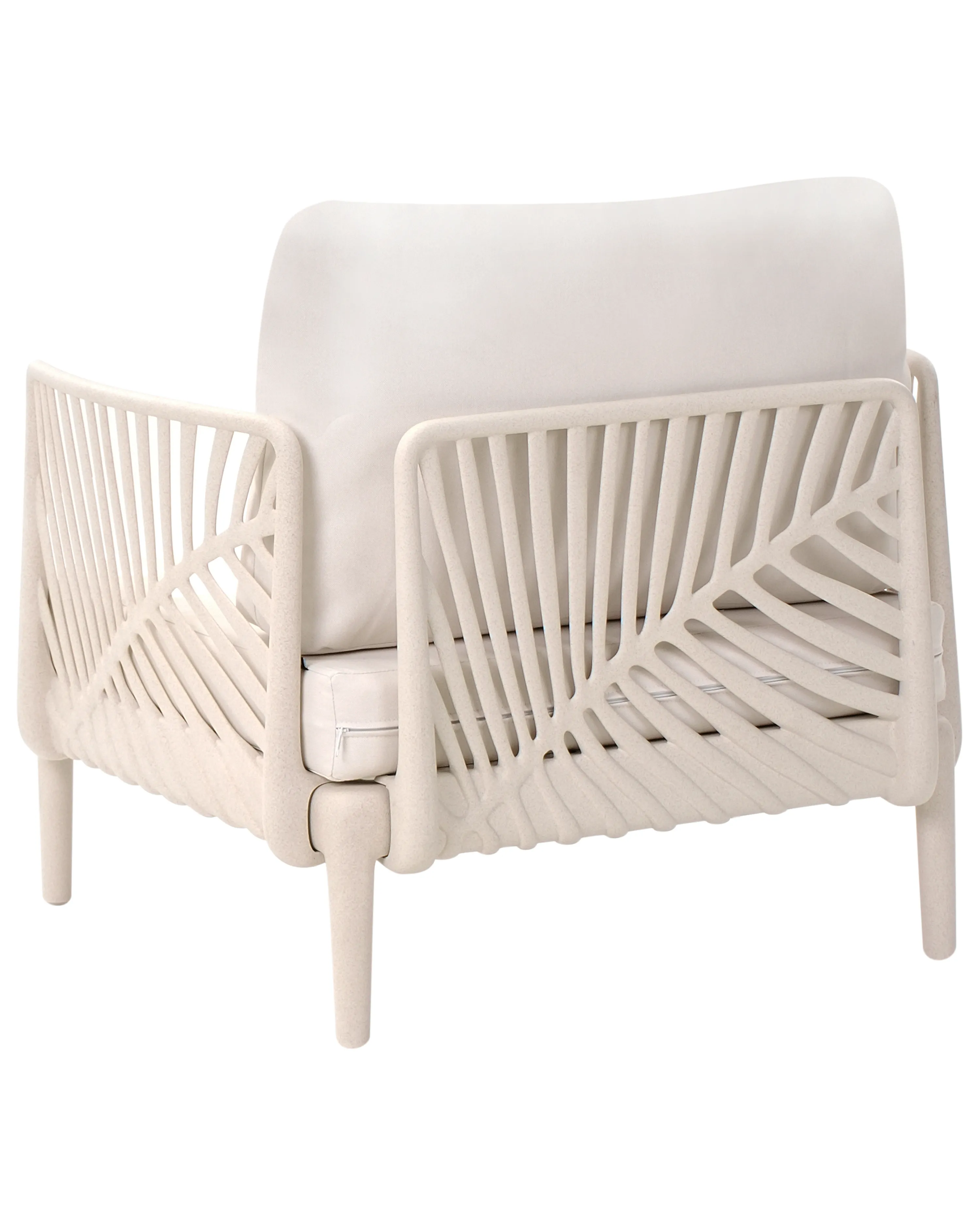 Tuinfauteuil SATURNIA Lichtbeige