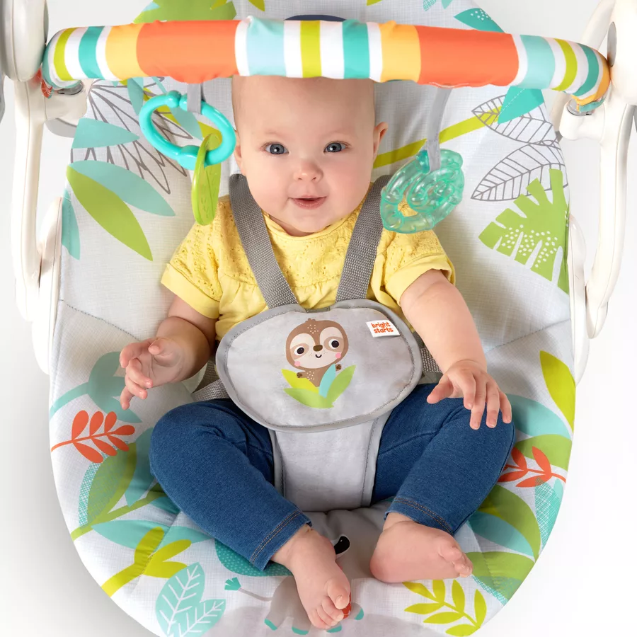 Bright Starts Rainforest Vibes™ Babywippe zum Mitnehmen