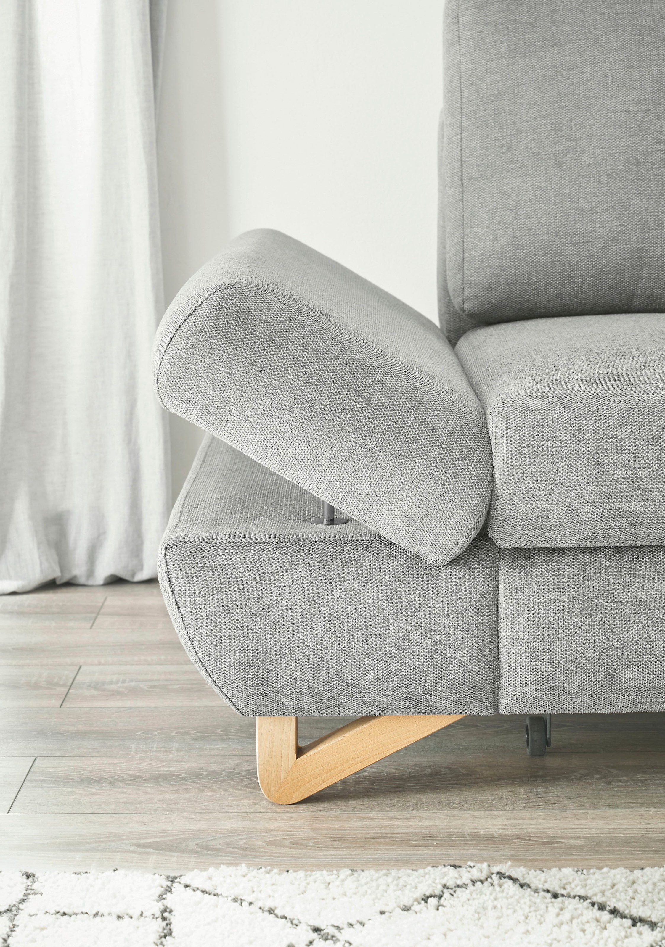 Home affaire Schlafsofa »City/Giron« komfortable Bettfunktion (Liegefläche 245 x 138 cm), sowie Bettkasten
